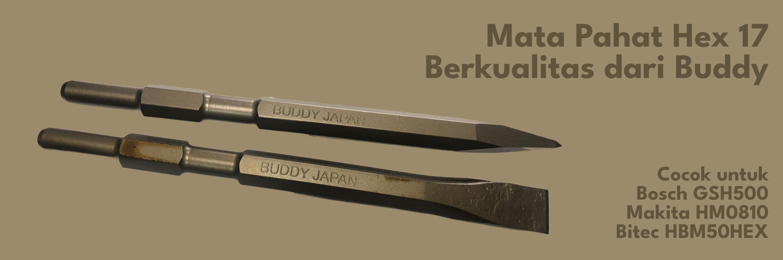 pahat buddy hex17