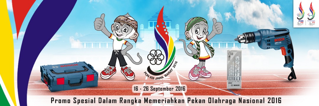 Promo Spesial Dalam Rangka Memeriahkan Pekan Olahraga Nasional 2016 di Jawa Barat. Periode: 16 - 26 September 2016