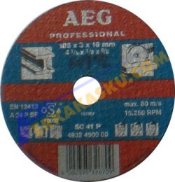 AEG 105 x 3 x 16 Batu Potong 4"
