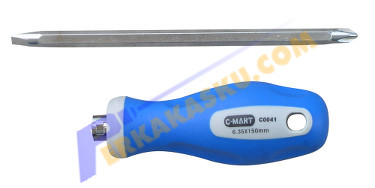 C-Mart Two Way 6.3 x 100mm Obeng 