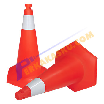 Generic PVC - 70cm - 2 Pcs Traffic Cone