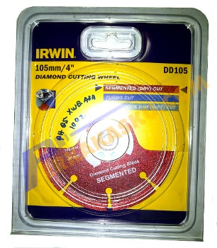 Irwin Segmented Dry Mata Potong Keramik 4"