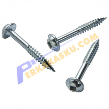 Kreg 100pcs, #8 x 1.25" Sekrup Washer Head