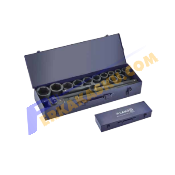 Lakoni Pro 17PCS-6PT - Box Besi Kunci Sok Impact 3/4" Set 