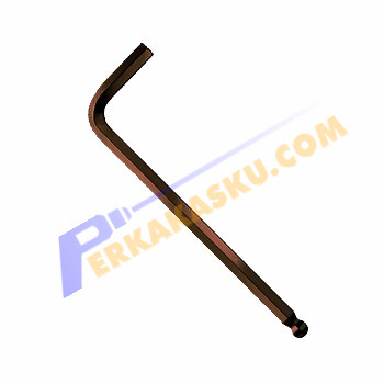 Lippro 6mm Kunci L Panjang Ballpoint