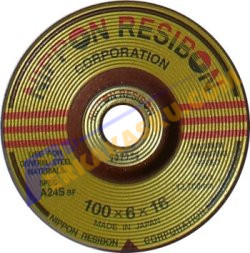 Nippon Resibon 100x6x16 Batu Gerinda 4"