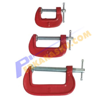 Orange 3 Pcs Klem C Set