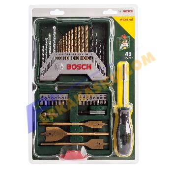 Jual Bosch X Line Titanium 41 Pcs Mata Bor Obeng Kombinasi Set