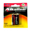 ABC 9V 6LR61<br>Baterai Alkaline