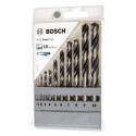 Bosch Mata Bor Besi Set HSS PointTeQ 10 Pcs, 1 - 10 2608577348 / POINTTEQ10 gambar 1