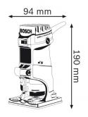 Bosch Mesin Trimmer Router GMR 1 060160A0K0 / GMR1 gambar 4