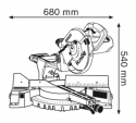 Bosch Mesin Gergaji Miter Sliding GCM10S / GCM 10S gambar 5