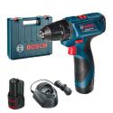 Compatible - Bosch GSR 120-Li - 2 Baterai Gen 3<br>Mesin Bor Obeng Baterai