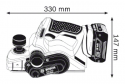 Bosch Mesin Ketam Baterai + L-Boxx (Tool Only) GHO 18 V-Li 06015A0300 / GHO18 gambar 3