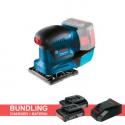 Bosch Mesin Amplas Baterai GSS 18 V-Li + 2 Pcs Baterai 06019D02L0 / GSS18 gambar 1