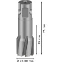 Bosch Mata Bor Annular Cutter TCT Pro Metal - 24 X 35 x 75 mm 2608577488 / X35 gambar 3