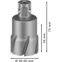 Bosch Mata Bor Annular Cutter TCT Pro Metal - 40 X 35 x 75 mm 2608577494 / X35 gambar 3