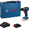 Bosch Mesin Bor Obeng Tembok Baterai GSB 18V-52Li 06019S01K5 / GSB18V gambar 1