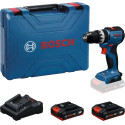 Bosch Mesin Bor Obeng Tembok Baterai GSB 18V-52Li 06019S01K9 / GSB18V gambar 1