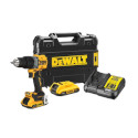 Dewalt Mesin Bor Obeng Tembok Baterai Brushless DCD805D2T - 20V 2.0 Ah DCD805D2T-B1 / DCD 805 D 2 T gambar 1