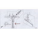 Honda Shaft Gear Potong Rumput UMR435N 23326-VLA-N01 / UMR 435N gambar 3