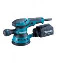 Mesin Amplas Excentric Orbital Makita 230 Watt, 125 mm, Velcro, 1 Tahun