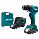 Makita Mesin Bor Cordless 18V 3.0Ah - 2 Baterai DDF490 DDF490WVE / DDF 490 gambar 2