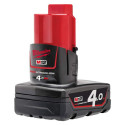 MIlwaukee Baterai Lithium Ion C12 B4 - 12V - 4.0Ah / C 12 gambar 2