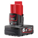 MIlwaukee Baterai Lithium Ion C12 B6 - 12V - 6.0Ah / C 12 gambar 2
