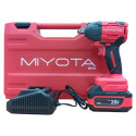 Miyota Mesin Impact Wrench Baterai 1/2 Inch - 1 Baterai - 488 Nm gambar 2