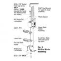 Olson Conversion Kit Holder Scroll Saw AC49610 / AC 49610 gambar 3