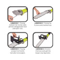 ProQuip Chain Saw Attachment untuk Gerinda Tangan 4" 11.5" gambar 2