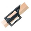 Shinwa Polycarbonate Saddle Layout Gauge / Siku Jepang 62112 - 169x63x73mm 62112 / 169 X 63 X 73 MM gambar 2