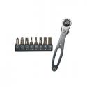 Tekiro Obeng Set Rachet 9 pcs SC-IR1610 / IR 1610 gambar 1