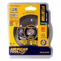 Mata Potong Keramik / Beton 4" American Tool Mata Potong Keramik / Beton 4" American Tool Helix Cut 105 x 1.2 memberikan potongan presisi, cepat, dan bersih pada berbagai material keras seperti keramik, granit, dan marmer berkat teknologi Turbo Mesh Rim-nya.