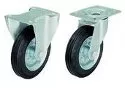 Blickle 4" Set S/F<br>Roda Castor Solid Rubber Standard