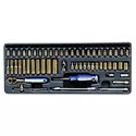 BluePoint 56 Pcs - Modular<br>Kunci Sok 1/4" Set 