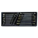 Kunci Ringpas Rachet Set BluePoint 14pcs, chrome-vanadium