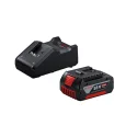 Charger Plus Baterai 18V 4.0ah 1 Pcs Bosch Bosch Starter Kit 18V 4.0Ah menyediakan daya tahan optimal dan pengisian cepat untuk perkakas listrik Anda, cocok untuk proyek berat.