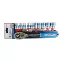 Kunci Sok  1/2" Set C-Mart Kunci sok set 1/2" C-Mart 12 pcs adalah solusi lengkap dan andal untuk berbagai kebutuhan pengencangan dan pelepasan baut dan mur.