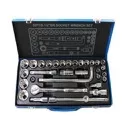 Kunci Sok 1/2" Set C-Mart Kunci Sok 1/2" Set C-Mart 32 Pcs - 12PT Box Besi adalah set lengkap dan berkualitas tinggi yang terbuat dari Chrome-Vanadium, ideal untuk berbagai pekerjaan mekanik dan dilengkapi dengan box besi yang kokoh untuk penyimpanan.