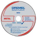 Original - Dremel DSM510C-RW - Metal Cutting<br>Mata Gergaji SawMax - 3 Pcs Pak