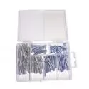 Generic 100 Pcs<br>Nylon Plug / Fisher + Sekrup