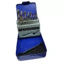 Mata Bor Besi Set Gestar Besi, 19 Pcs, 1 - 10 mm