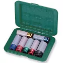 Kunci Sok Impact Panjang Deep Thin Set Jonnesway 7 Pcs, Chrome-Molybdenum