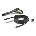 Slang dan Gun High Pressure Cleaner Set Karcher Set slang dan gun high pressure cleaner 7.5M dengan Quick Connect untuk Karcher seri K2-K7 (1992+), memudahkan pembersihan optimal.