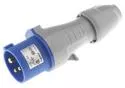 Legrand 2P+E 16A-250V Blue<br>Steker Listrik Industri P17