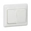 Legrand Kaptika - 1 Way - 2 Gang<br>Saklar Dinding Inbow