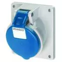 Panel Mounted Receptacle with TwinContact Mennekes