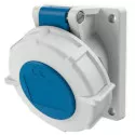 Panel Mounted Receptacle with TwinContact Mennekes
